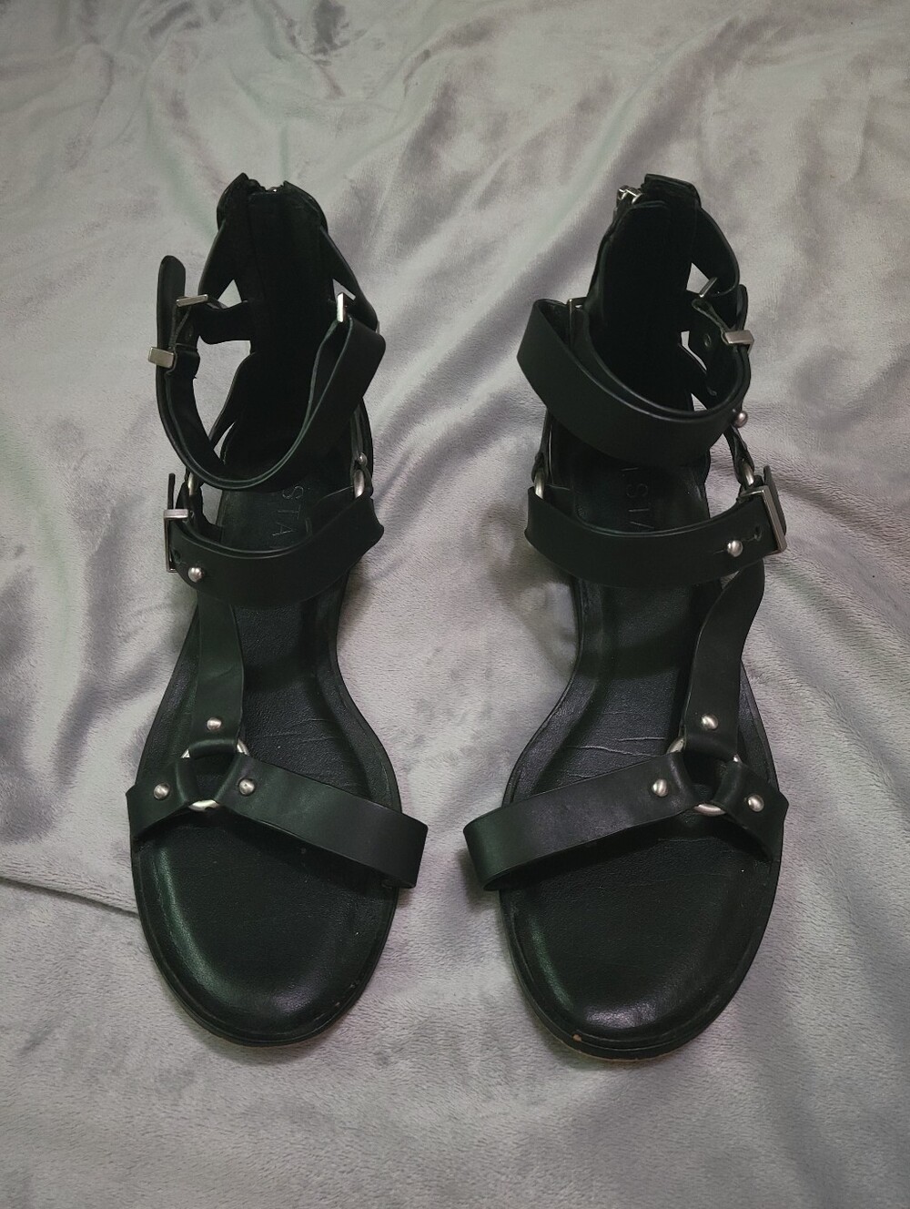 Leather Gladiator Sandals